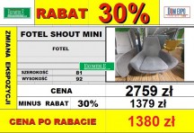 BYDGOSKIE MEBLE - FOTEL SHOUT MINI